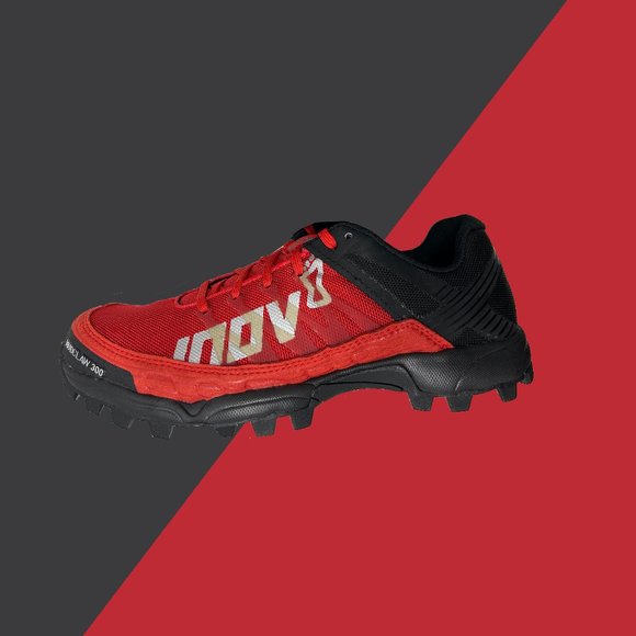 Inov-8 MUDCLAW 300 (Unisex): Conquer Trails in Black/Red Performance - Picture 1 of 9